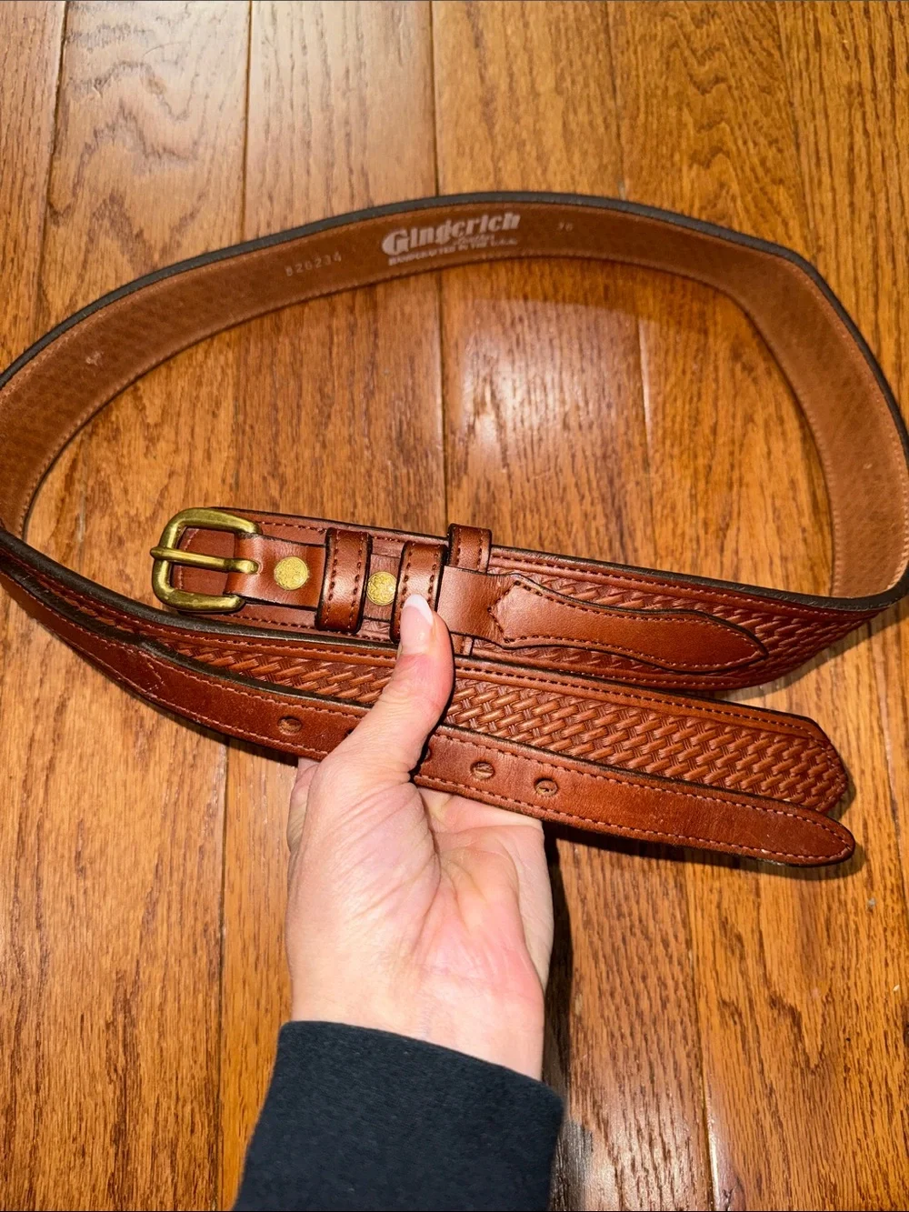 Gingerich Leather Men’s Belt